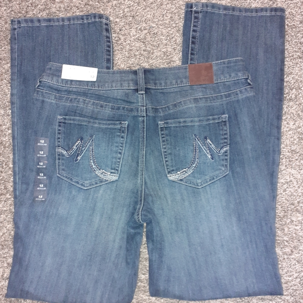 New Maurice's Slim Boot Stretch Jeans 12
